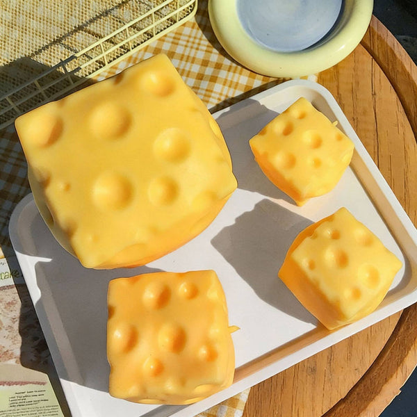 GS Wholesale (Formerly Known as Gypsy Soul) - 
Jumbo Cheese Squishy – Extra Large Slow-Rise Stress Toy