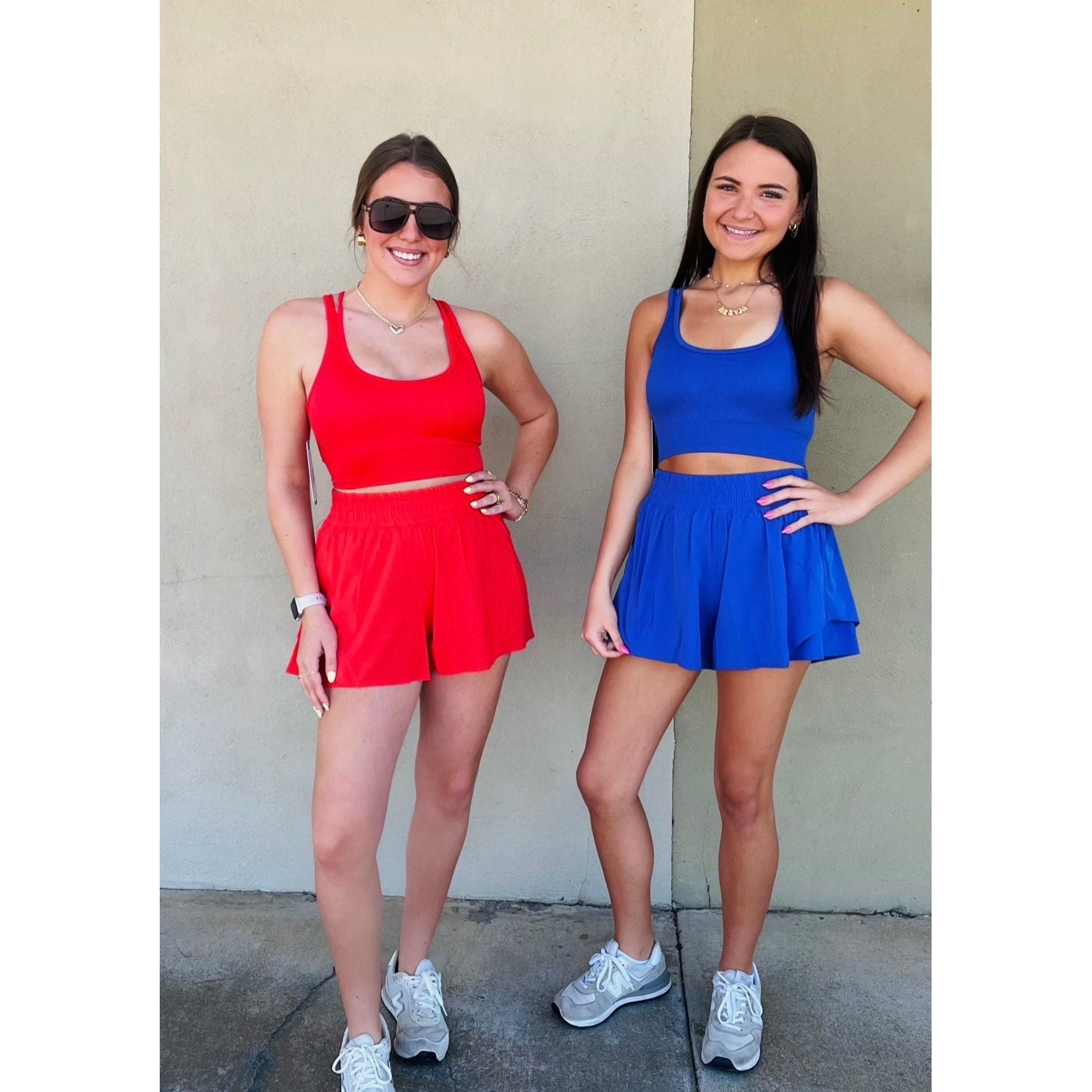 Women's Seamless Strappy Bra and Flowy Running Short – Southern Roots ...