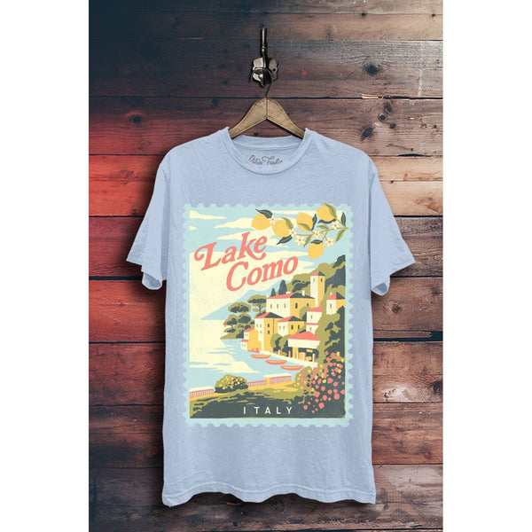 Lake Como Italy Graphic Top