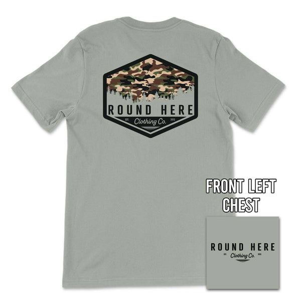 Old School Camo Short Sleeve T Shirt