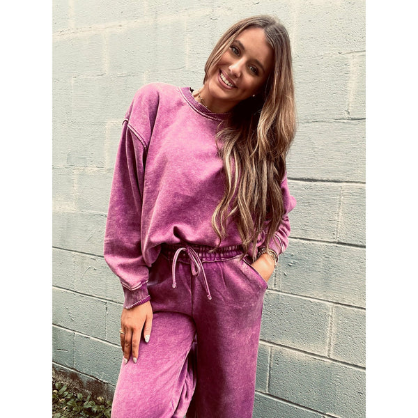Acid Wash Sweatpants