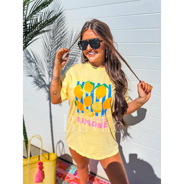 Limone Graphic Tee on Butter