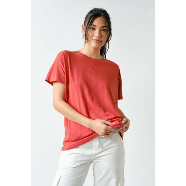 Shoreline Pima Cotton Slouchy Tee