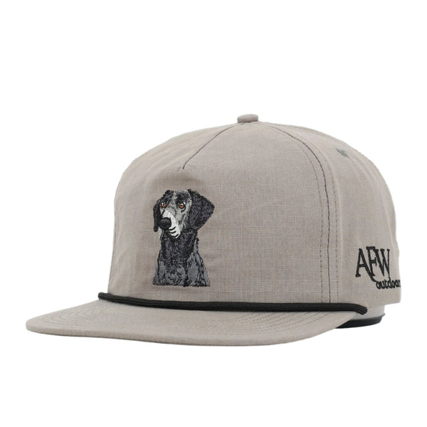 American Flyway Waterfowl - Youth Black Lab RipStop Hat