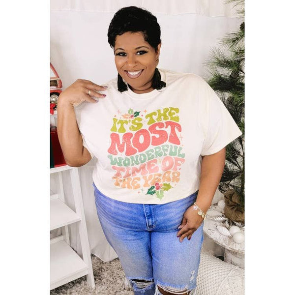 Sugar Stitch - Most Wonderful Time Christmas T-Shirt