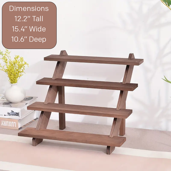 Versible - VERSIBLE 4-Tier Wooden Merchandiser