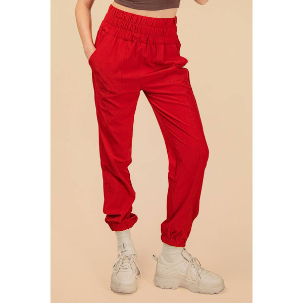 Elasticized Waist Jogger Pants