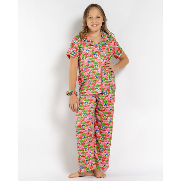 The Royal Standard - Girl's Under the Tree Sleep Pants Set   Pink/Multi   -Asst.