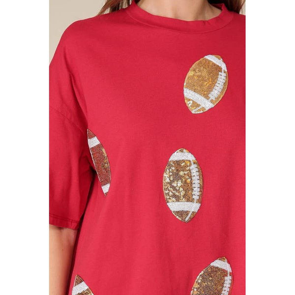 Game Day Dazzling Football T-Shirt