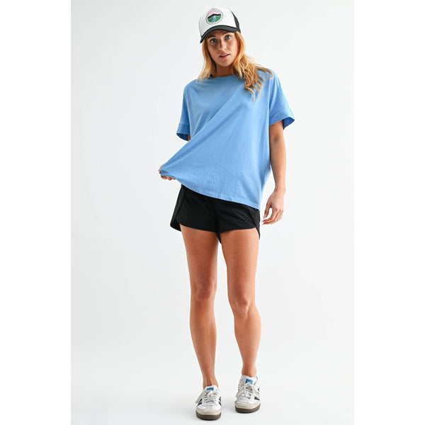 Pima Cotton SunFade Drape Tee