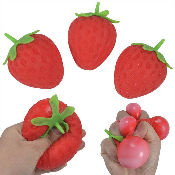 Strawberry Squishy Toy