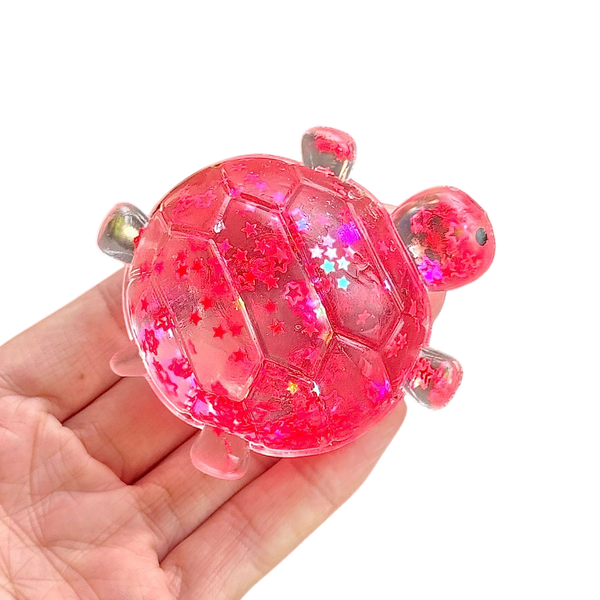 Glitter Turtle Squishy Stress Relief Toy
