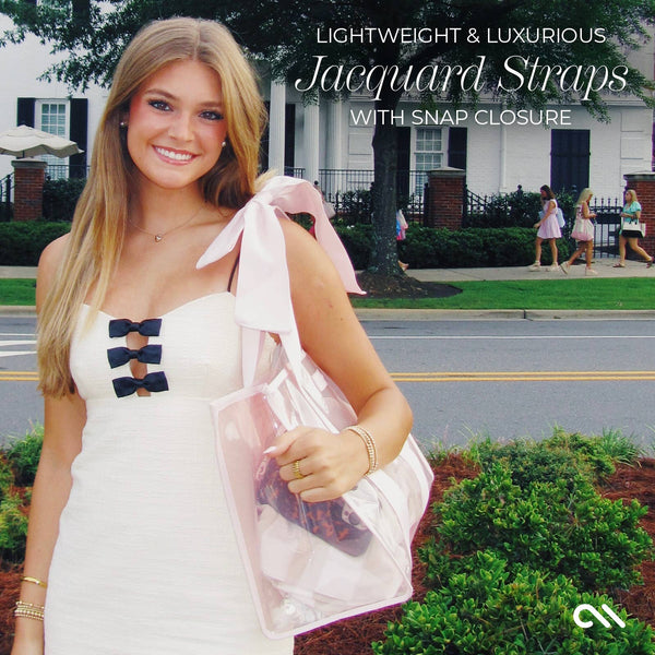 Case-Mate - Case-Mate Ballet Pink Bow Jelly Tote Bag