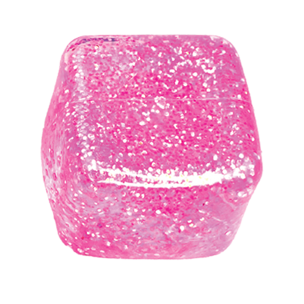 Fun Doh Glow in the Dark Squishy Sparkle Cube
