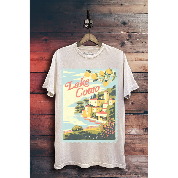 Lake Como Italy Graphic Top