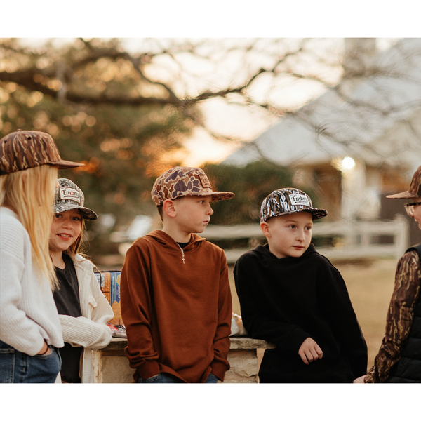 Youth Duck Camo 6 Panel Hat