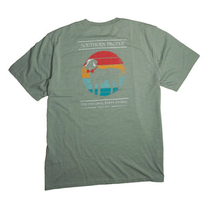 Southern Proper - Retro Dog Short Sleeve T-shirt