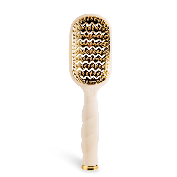 TELETIES - Vented Hair Brush | Tan