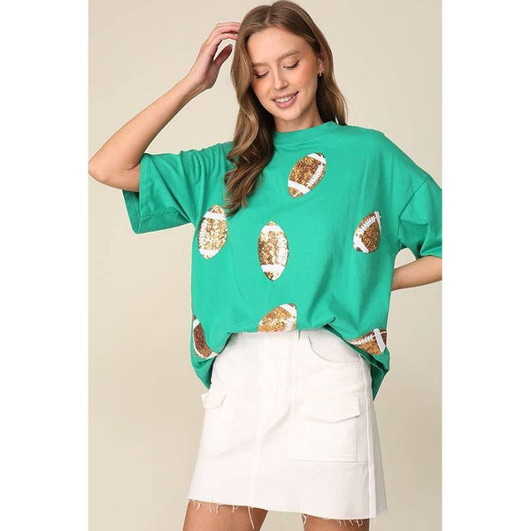 Game Day Dazzling Football T-Shirt