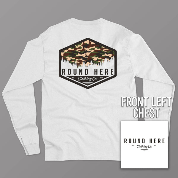 Old School Camo Short Sleeve T Shirt