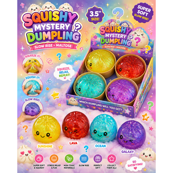 Squishy Rainbow Mystery Slow Rise