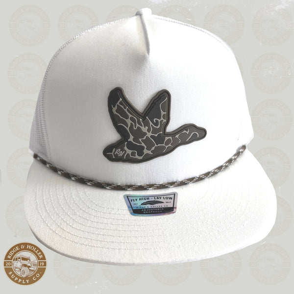 Ridge&Holler - Marshland Shadow Moss White Hat