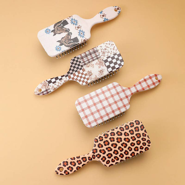 JOSSLYN by wall to wall - LARGE DETANGLE PADDLE HAIR BRUSH COMB | 40HC100