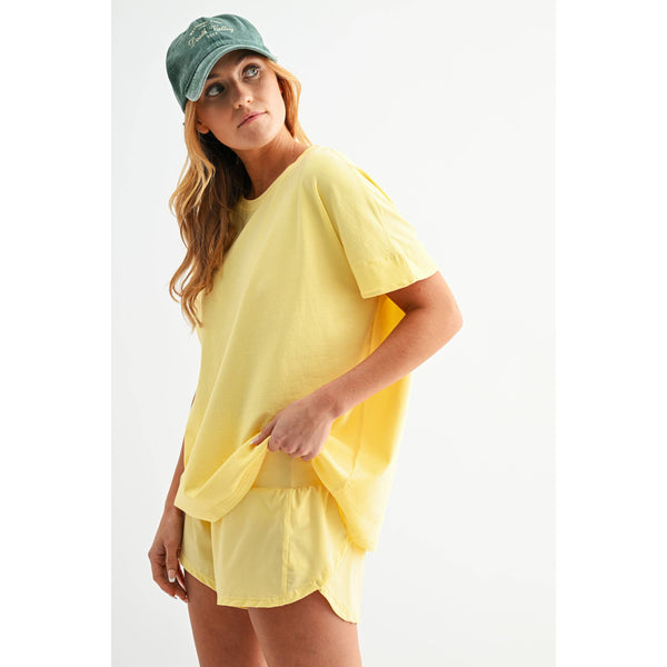 Shoreline Pima Cotton Slouchy Tee