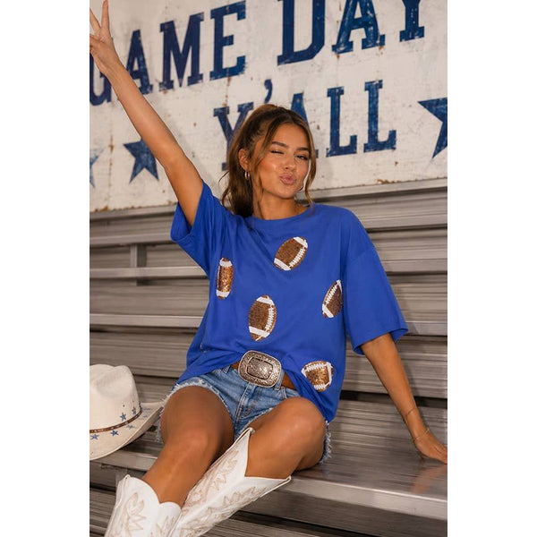 Game Day Dazzling Football T-Shirt