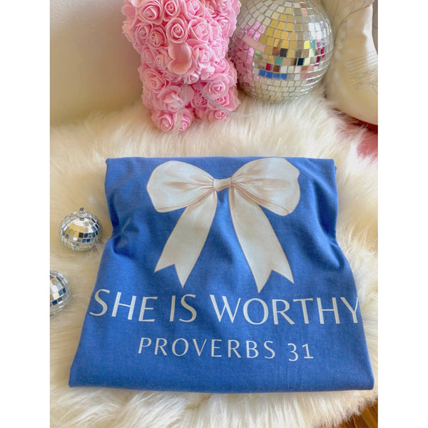 She Is Worthy Tee