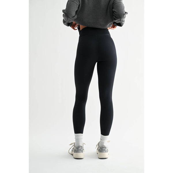 Venice Crossover Waist Leggings
