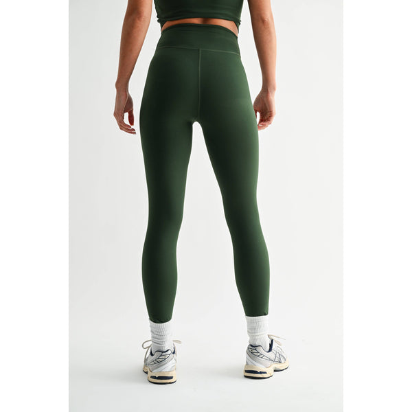 Venice Crossover Waist Leggings