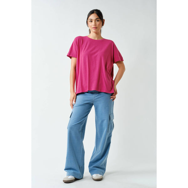 Shoreline Pima Cotton Slouchy Tee