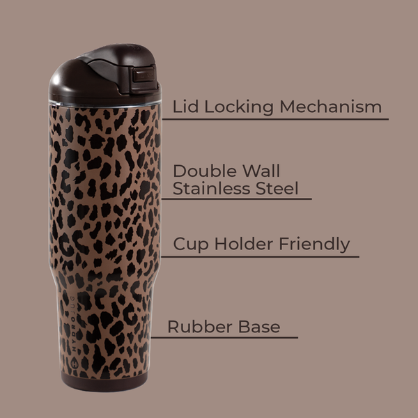 HydroJug - Brown Leopard
