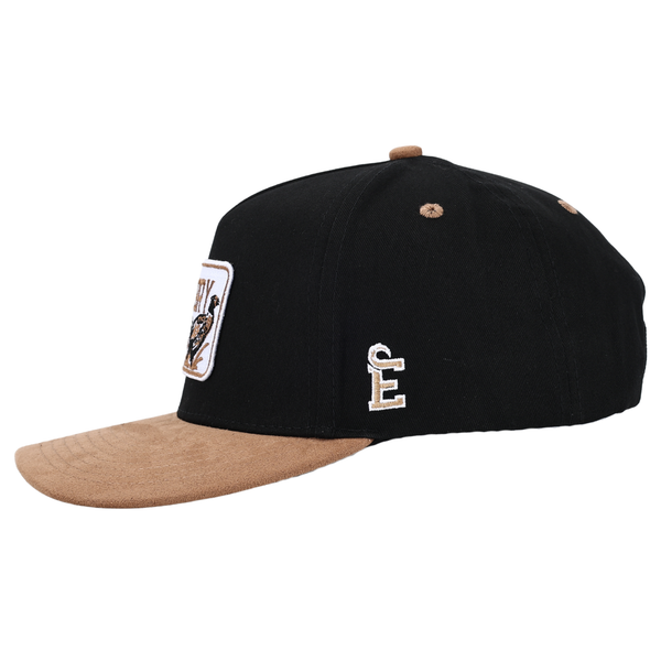 Rooster Hat - Black/Brown