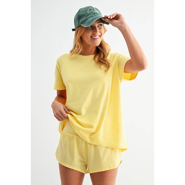 Shoreline Pima Cotton Slouchy Tee