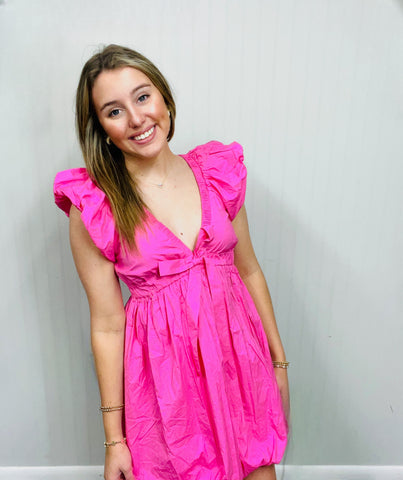 Babydoll Bubblegum Pink Dress