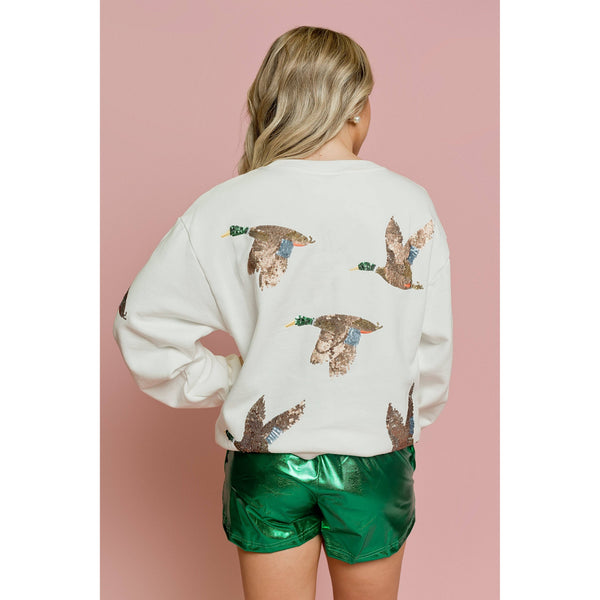 Belle Cher - Women's Mallard Sweatshirt