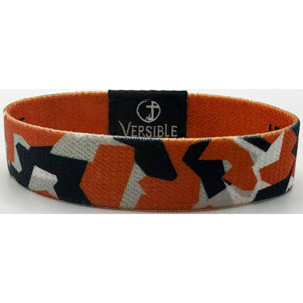 Versible - Team Camo / Philippians 4:13 Wristband