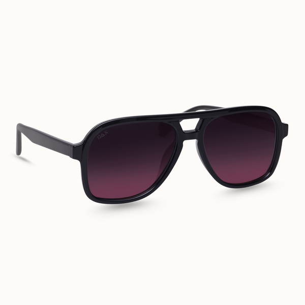 DAX Eyewear - Cruz - Unisex Aviator Sunglasses – Polarized Hair-Friendly