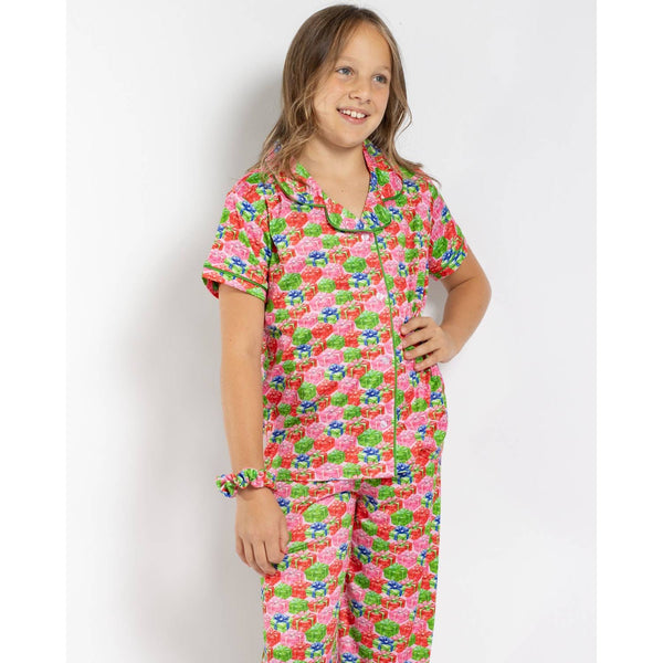 The Royal Standard - Girl's Under the Tree Sleep Pants Set   Pink/Multi   -Asst.