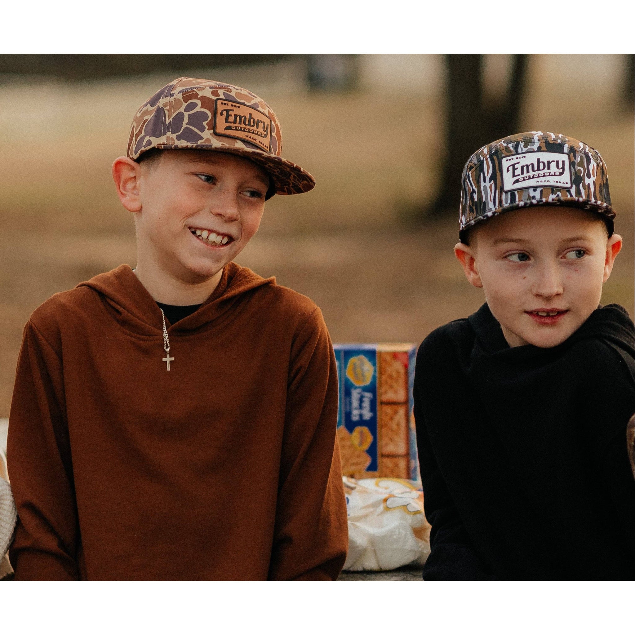 Youth Duck Camo 6 Panel Hat