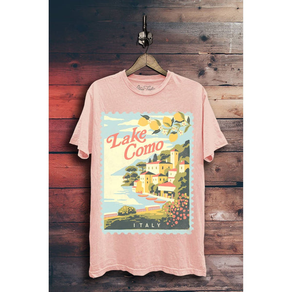 Lake Como Italy Graphic Top