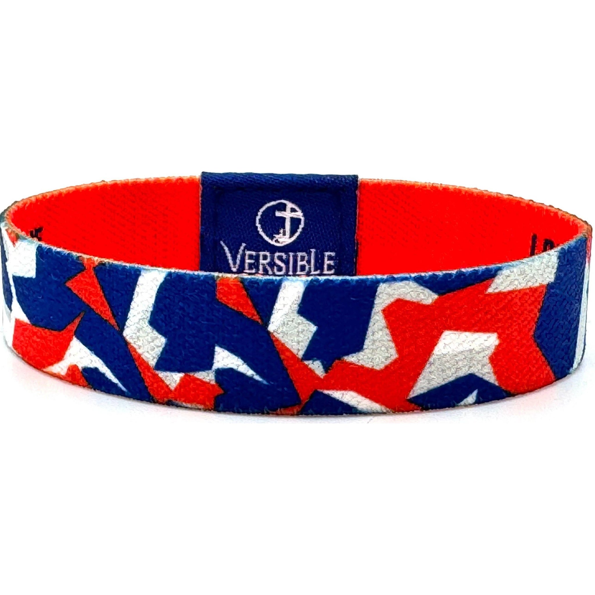 Versible - Team Camo / Philippians 4:13 Wristband