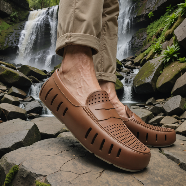 Floafers - MENS DRIFTWOOD BROWN/COCONUT COUNTRY CLUB 2.0