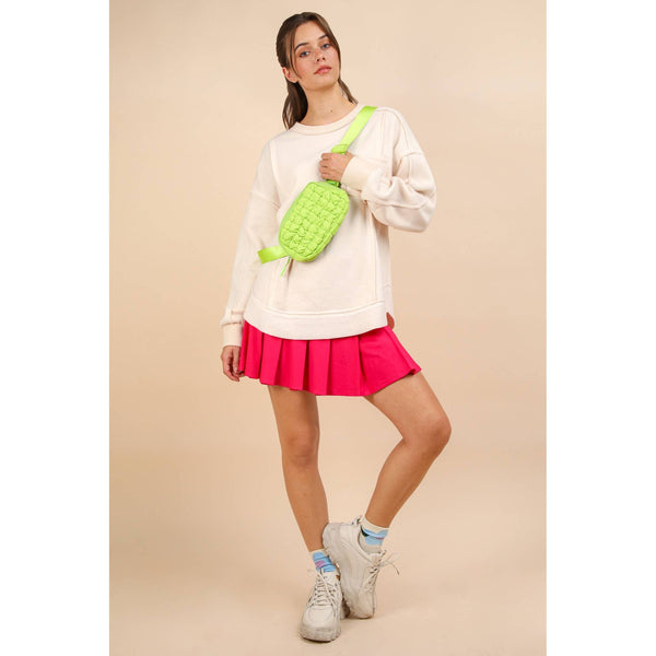 Activewear Pleated Skirt with Short Liner