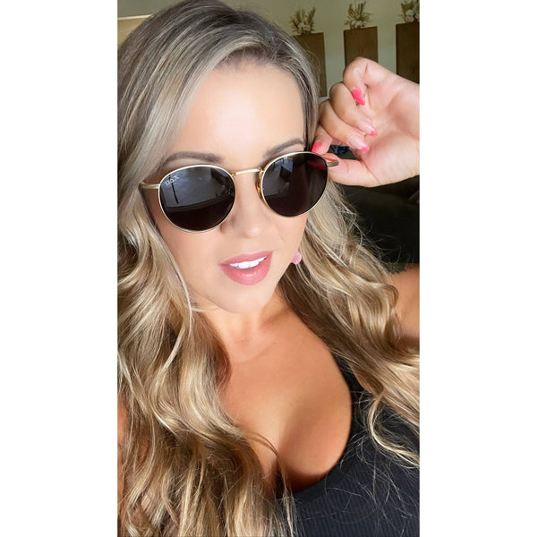 Luna - Unisex Polarized Small Round Sunglasses