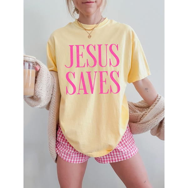 Jesus Saves Tee