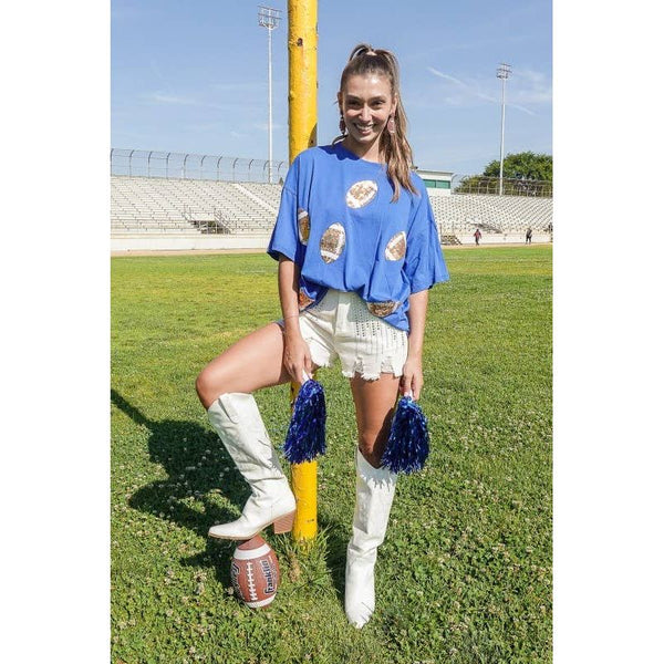 Game Day Dazzling Football T-Shirt