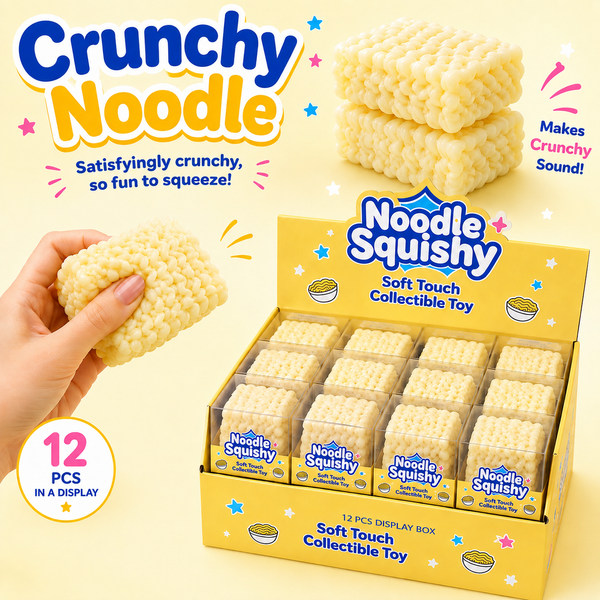 GS Wholesale (Formerly Known as Gypsy Soul) - Crunchy Noodle Squishy (ASMR Crunch)